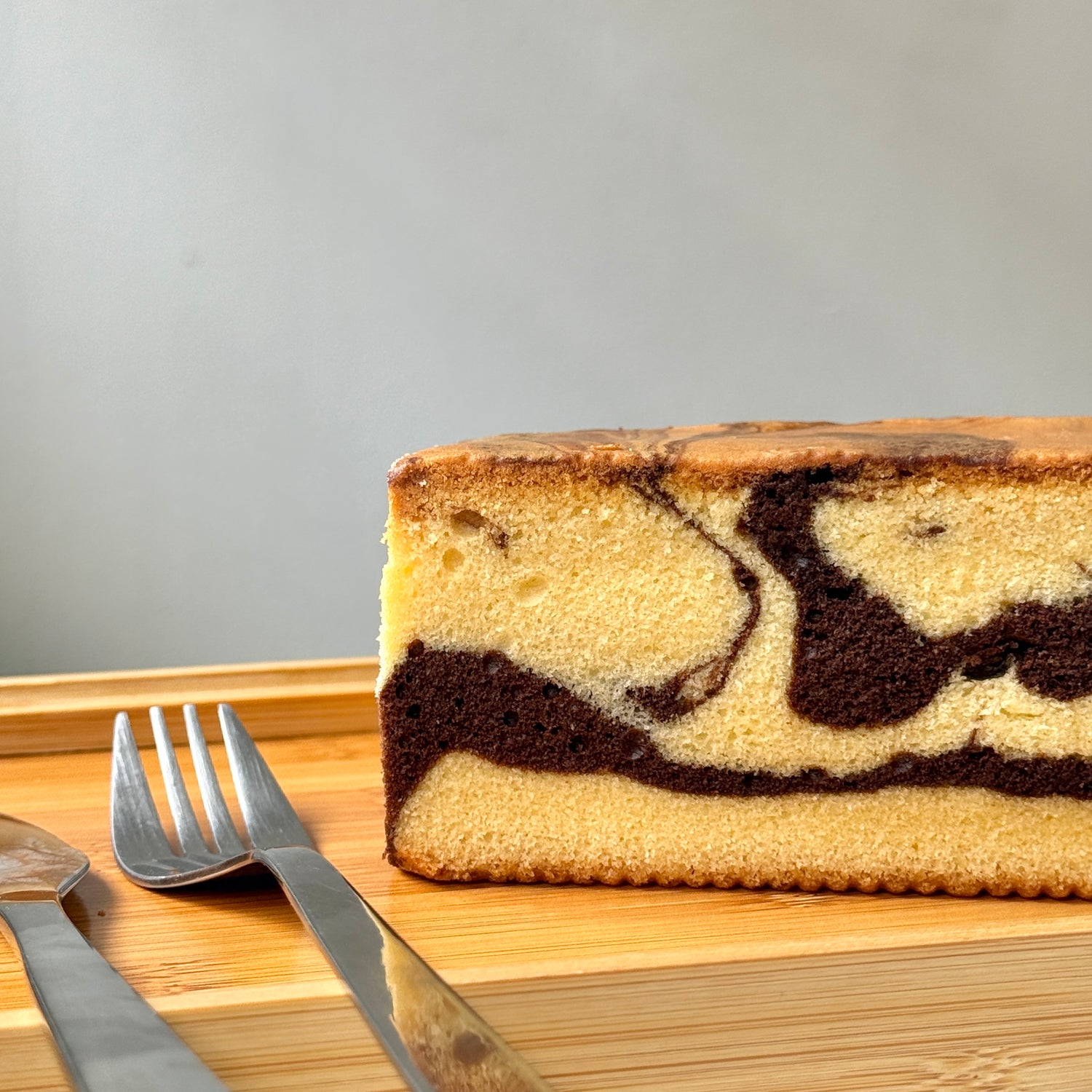 Block Cake - Marble Cake