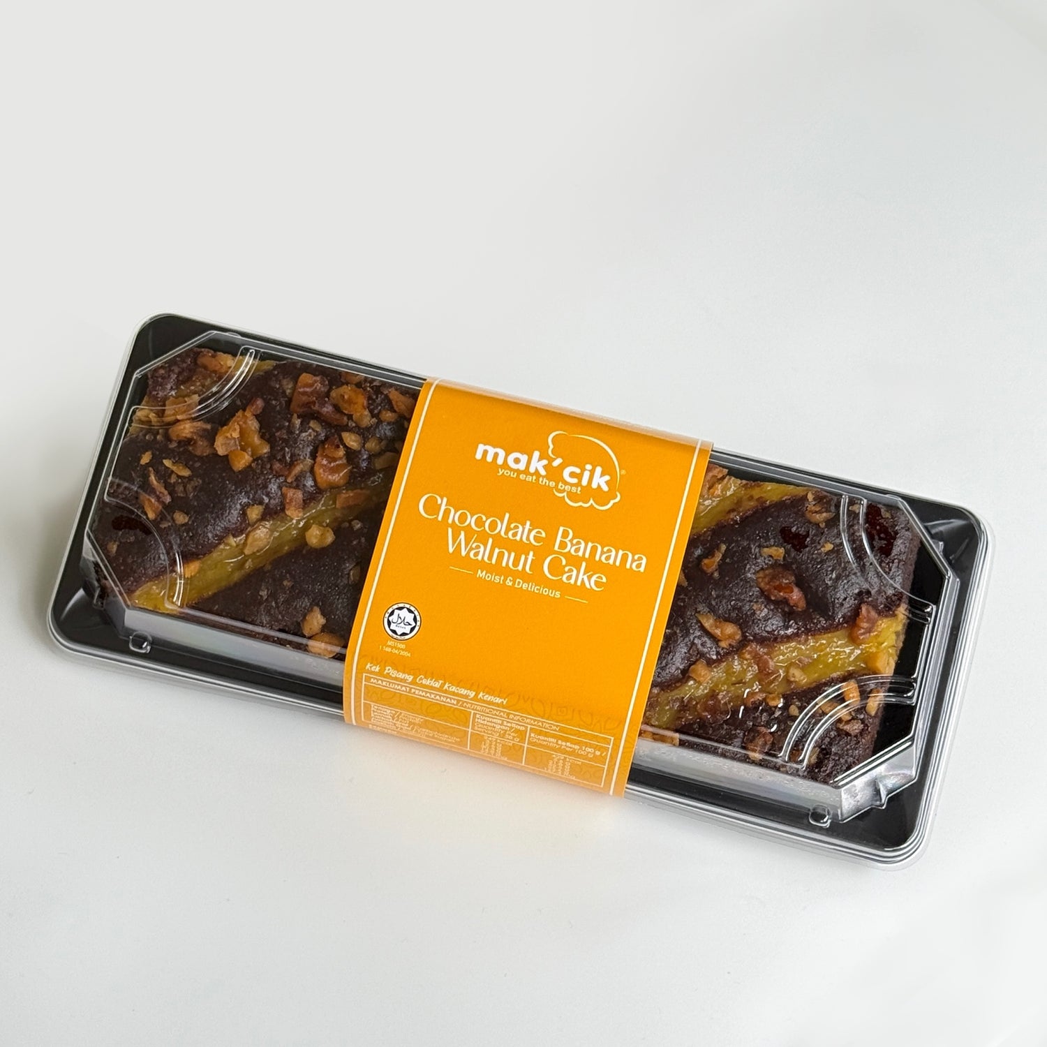 Chocolate Banana Walnut Cake