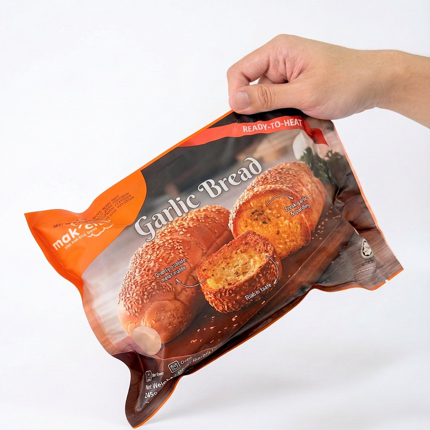 Mak'Cik Garlic Bread