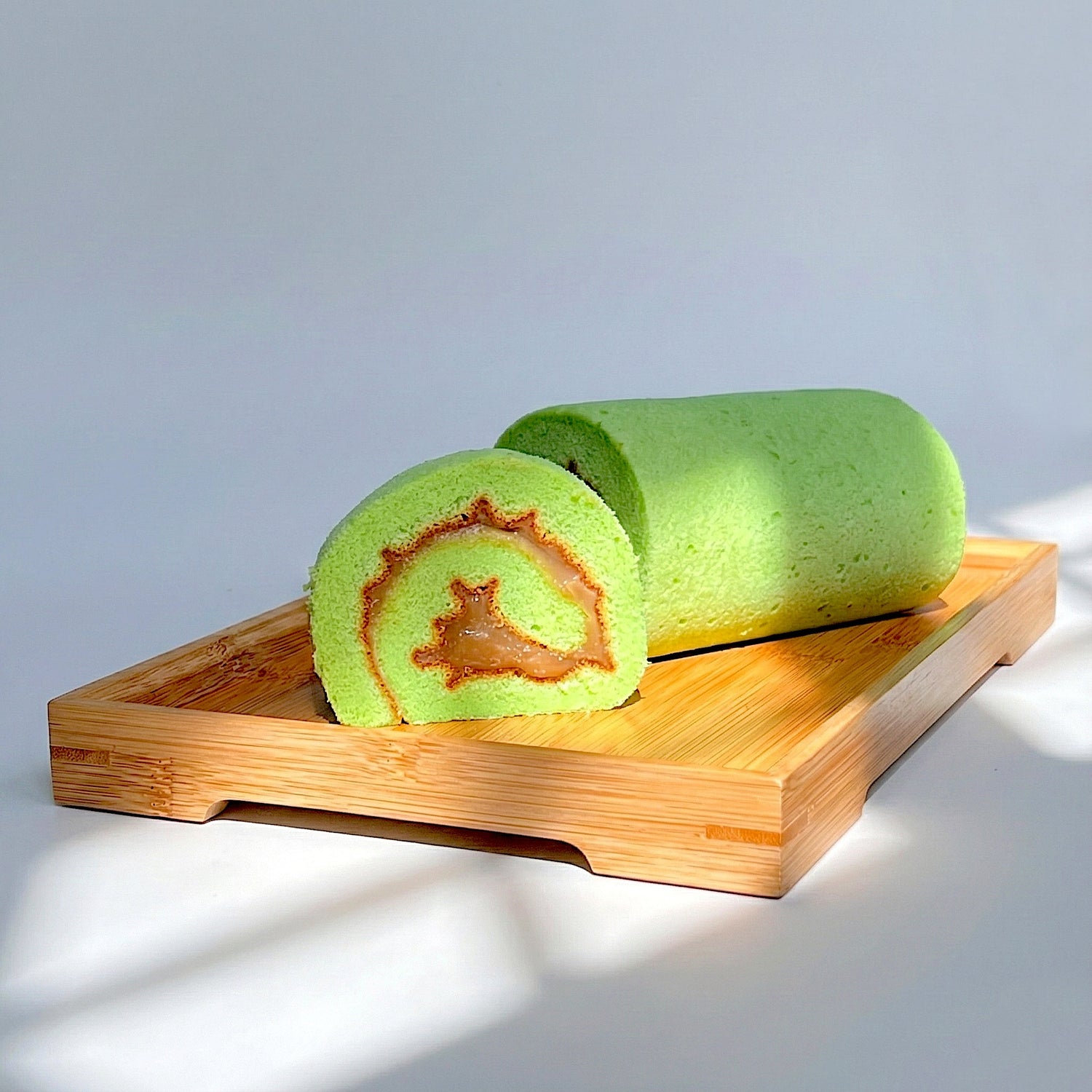 Pandan Kaya Japanese Roll Cake