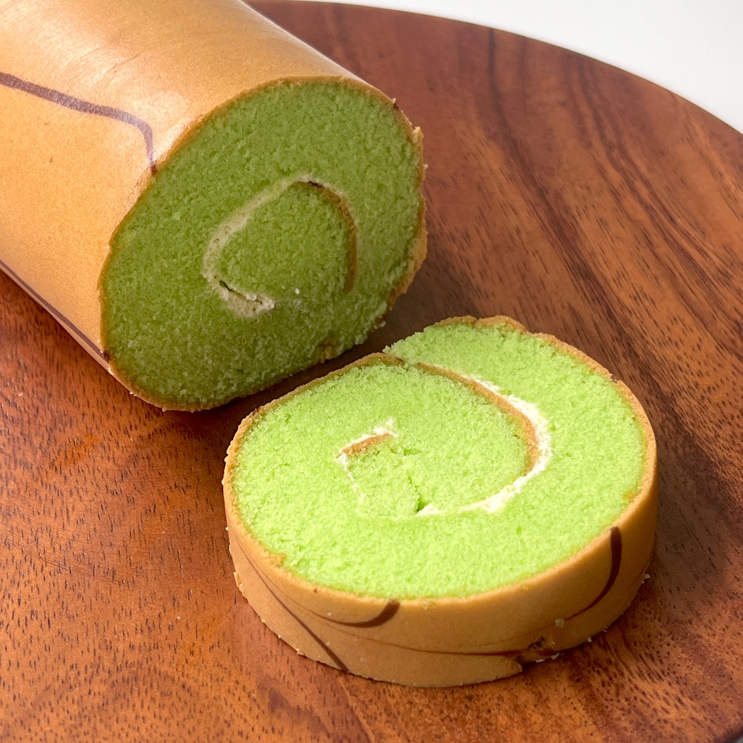 Pandan Flavoured Swiss Roll