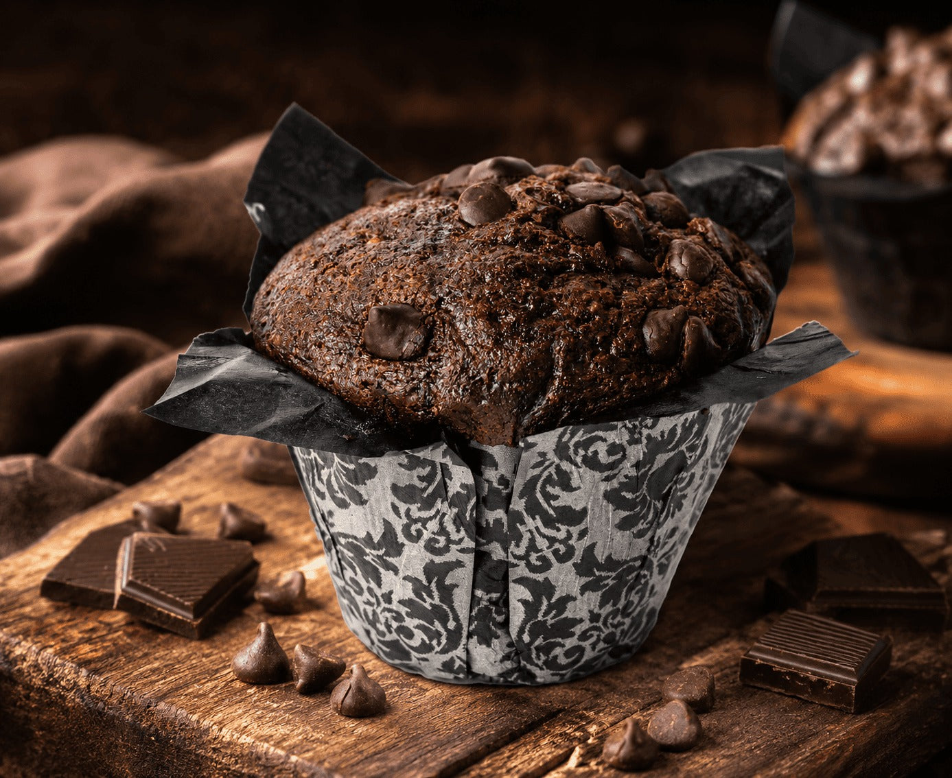 [Muffin] Triple Chocolate Muffin
